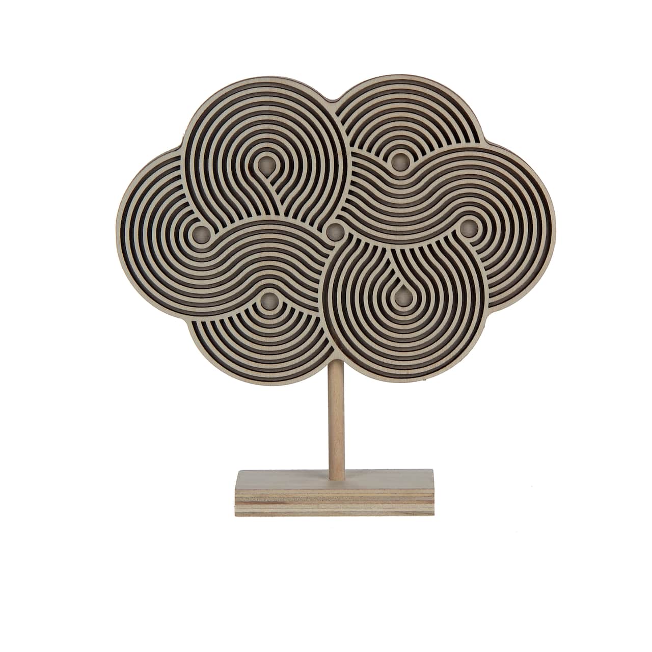Jonathan Adler x Michaels 7" Pompidou Cloud DIY Wood Tabletop Décor with Stand